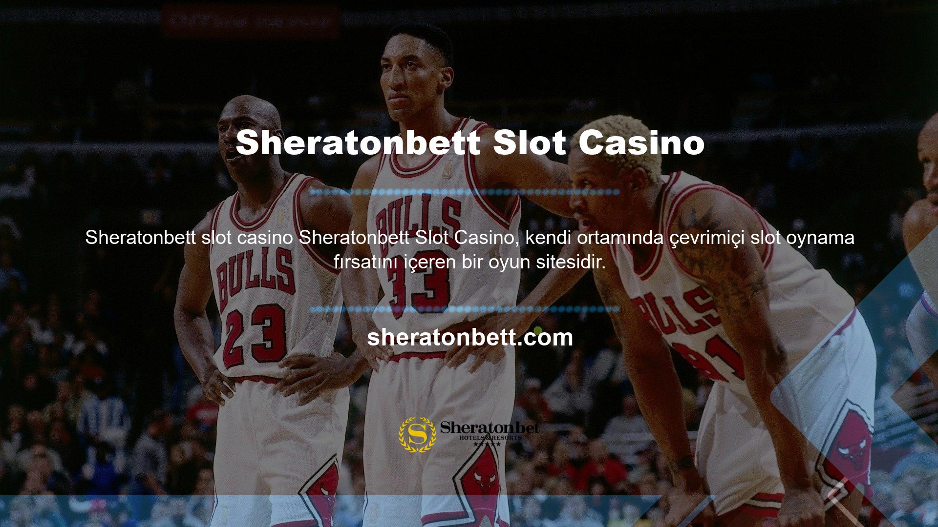 Bu platformdaki Sheratonbett Live Casino bölümünde çeşitli canlı slot oyunları arasından seçim yapabilirsiniz